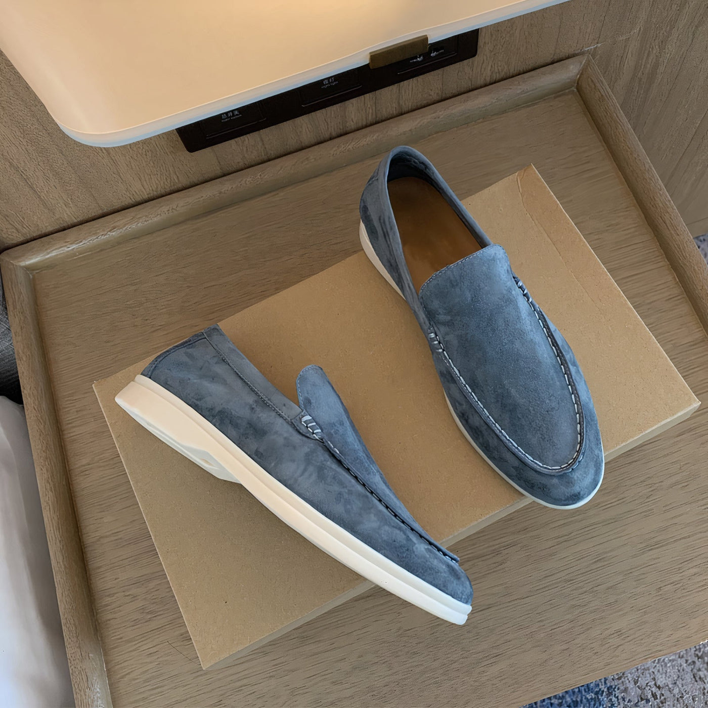 Balius | Årgång Läder Loafers för Män