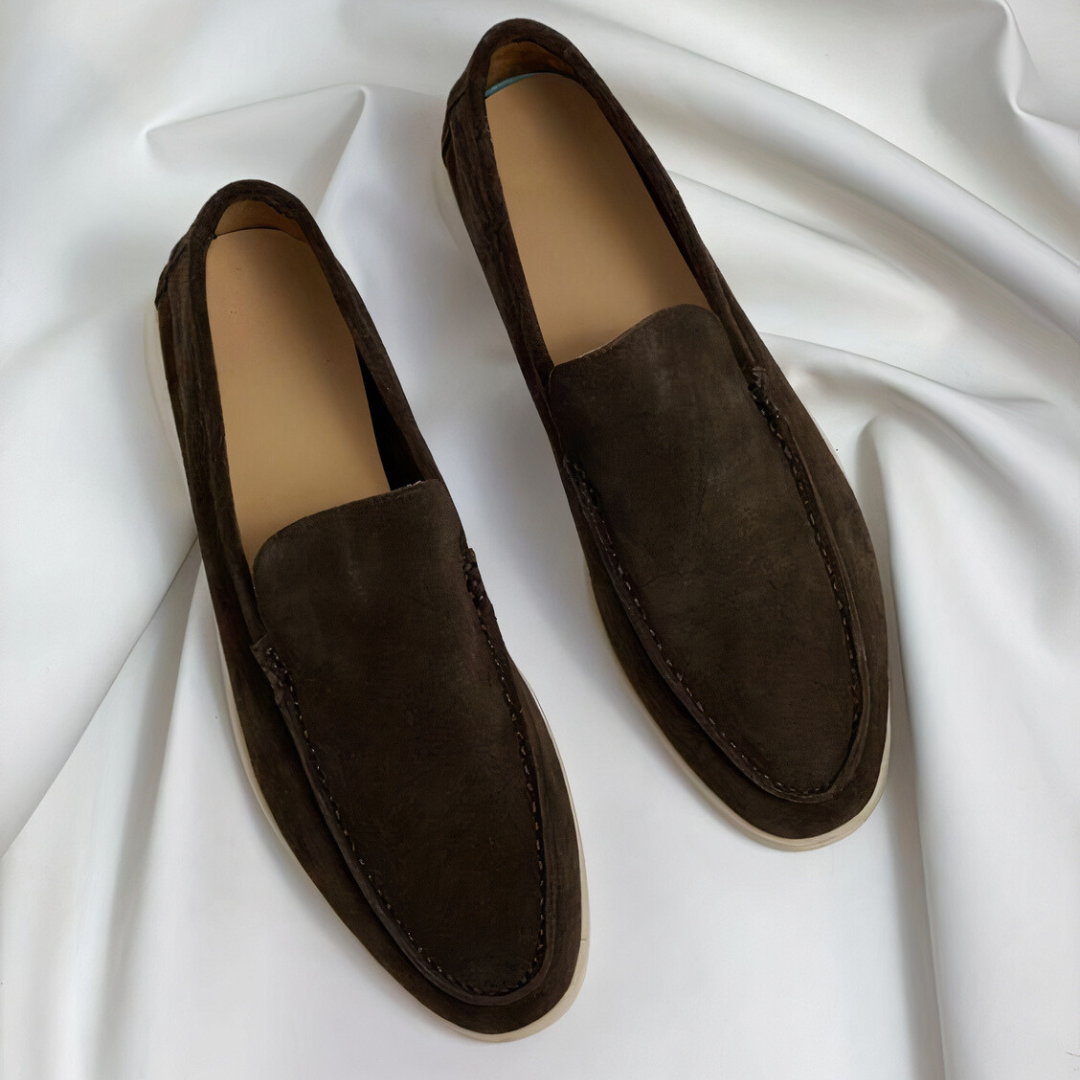 Balius | Årgång Läder Loafers för Män
